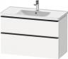 Duravit D-Neo 100 mbelst - Mat hvid