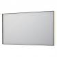 Sanibell Ink SP32 firkantet spejl m/backlight, varme og sensor 140 x 80 cm - B�rstet gunmetal