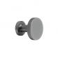 Casse Crystal Cut knopgreb eller krog - Brstet gunmetal