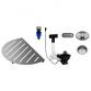 Blanco Oovalon tilbeh�rss�t - Rustfrit st�l