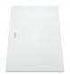 Outlet - Blanco Skrebrt glas ZEROX/CLARON hvid stor