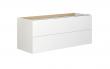 Dansani Luna vaskeskab 120x48 m/skuffer - Hvid h�jglans