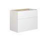 Dansani Luna vaskeskab 80x64 m/skuffer - Hvid h�jglans