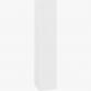 Dansani Luna 35 h�jskab m/tr�- og glashylder - Venstre - Hvid mat