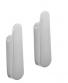 Pressalit Style knage til akustikpanel - 2 stk - Brstet stl