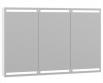 Dansani Level spejlskab 120 m/LED og lysstyring - Hvid h�jglans
