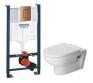 Duravit No. 1 Rimless toiletpakke inkl. sde m/softclose, cisterne og kobber betjening