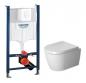Duravit Me by Starck Compact Rimless toiletpakke inkl. sde m/softclose, cisterne og hvid betjening