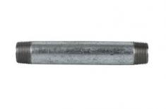 Galvaniseret nippelr&oslash;r 1/2" x 70 mm
