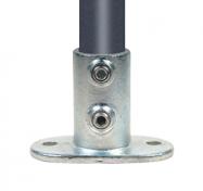 Altech Pipe Clamps rækværksflange 1 1/2" Galvaniseret