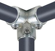 Altech Pipe Clamps sideudgang 1 1/2" Galvaniseret