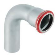 Geberit Mapress FZ b&oslash;jning - 90&deg; - 22 mm - Muffe/nippel