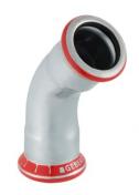 Geberit Mapress FZ b&oslash;jning - 45&deg; - 22 mm - Muffe/muffe