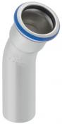 Geberit Mapress rustfri b�jning - 22 mm - 30� - Muffe/nippel
