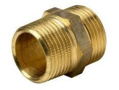 Wavin 1/2" x 1/2" Overgang rørgevind-nippel/nippel Alupex