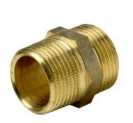 Wavin Alupex 3/4" x 3/4" Overgang rørgevind-nippel/nippel