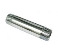 Forkromet nippelrør 1/2" 70 mm