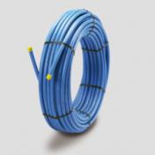 SDR11,  PE80 rør PN10 32mm blå - Rulle a 50 meter