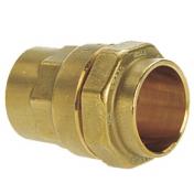 Isiflo overgang fra 20mm til 1/2" med muffe