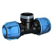 iJOINT 32 mm x 1" Tee med muffe til PEM r&oslash;r