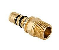 Geberit Mepla adapter 26 mm - ½" nippel