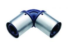 Wavin Tigris K1 press 90 grader vinkel - 40 mm t/u-bakker