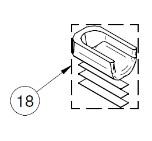 Baxi underpart og isolering Solo Innova 20/30 1 styk