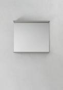 Hafa Store spejl 800 m/LED-profil og hylde - Antracit