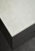 Hafa compact laminatbordplade - 81 cm - Lys sten