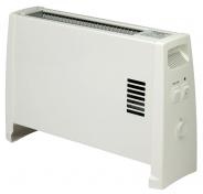Adax varmeovn m/termostat og ventilator 2000W/230V - Hvid