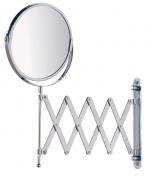 Wenko kosmetikspejl m/saksearm - Vendbar m/ 3x forstørrelse