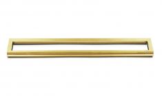 Unidrain Highline ramme - Børstet messing - 900/12 mm