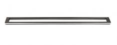 Unidrain Highline ramme - Børstet sort 900/12