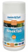 Swim & Fun Klor Week Tab 200 g 1kg