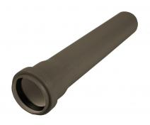 Afløbsrør 110mm grå - 100cm