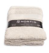 Nortiq 2-pak håndklæder 50 x 100 cm - Beige Nortiq 2-pak håndklæder 50 x 100 cm - Beige
