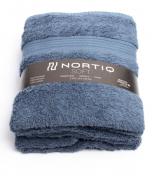 Nortiq 2-pak håndklæder 50 x 100 cm - Blå Nortiq 2-pak håndklæder 50 x 100 cm - Blå