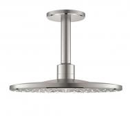 Grohe Rainshower 310 SmartActive rund hovedbruser t/loft - Steel Grohe Rainshower 310 SmartActive rund hovedbruser t/loft - Steel
