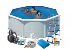 Swim & Fun Pool Basic 120 Ø350 cm Hvid