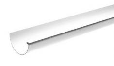 Plastmo 11" x 3000 mm Tagrende hvid