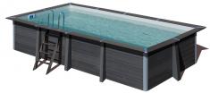 Swim & Fun Fuld komposit pool rektangular 606 x 3,26 x 1,24m