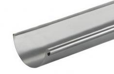 VMZINC tagrende halvrund, ZINK NATUR - 333/0,8/3000 mm