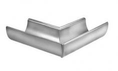 VMZINC indvendig gering til halvrund rende, falset 333 mm