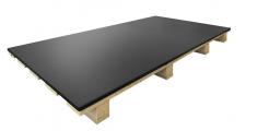 VMZINC zinkplade Med folie Zink ANTHRA 2000x1000 0,7 mm