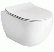 Lavabo Glomp rimless vghngt toilet - Mat hvid