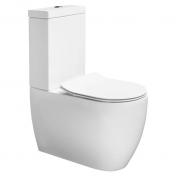 Lavabo Glomp rimless gulvstende toilet - Hvid