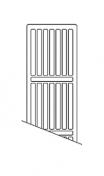 Altech toprist 1400mm Til C4 og C6 radiator, type 22, hvid RAL 9016 Altech toprist 1400mm Til C4 og C6 radiator, type 22, hvid RAL 9016