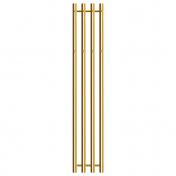 Kriss Vega håndklædetørrer - 25,7x142 cm - Guld pvd