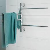 Strmberg Fondo hndklderadiator Poleret Rustfrit Stl - 440x595mm - El