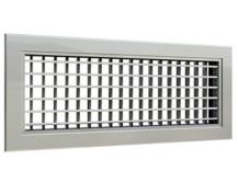 Lindab AD ventilationsrist - 300x100 mm - Aluminium